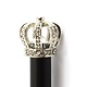 Black Ballpen with silver crown