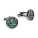 Boutons de manchette, Monet, pont japonais