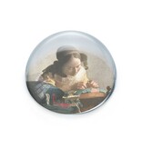 Glass Dome, Vermeer, The Lacemaker Glass Dome, Vermeer, The Lacemaker
