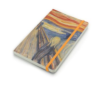 Softcover notitieboekje,  A5 W, Munch, De Schreeuw