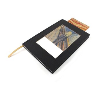 Ansichtkaart schetsboek, Munch, De schreeuw