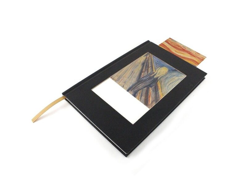 Carnet de croquis Passepartout, Munch,  Le cri