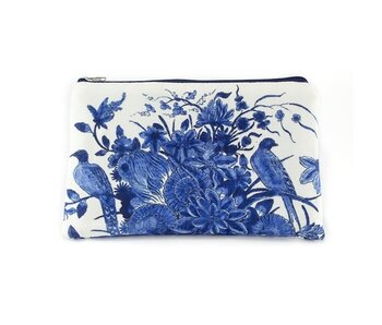 Pouch , Delftware birds, Rijksmuseum