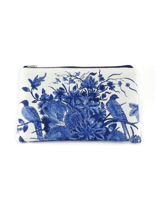 Pouch , Delftware birds, Rijksmuseum