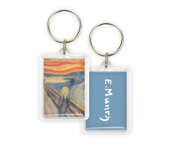 Sleutelhanger,  Munch, De Schreeuw
