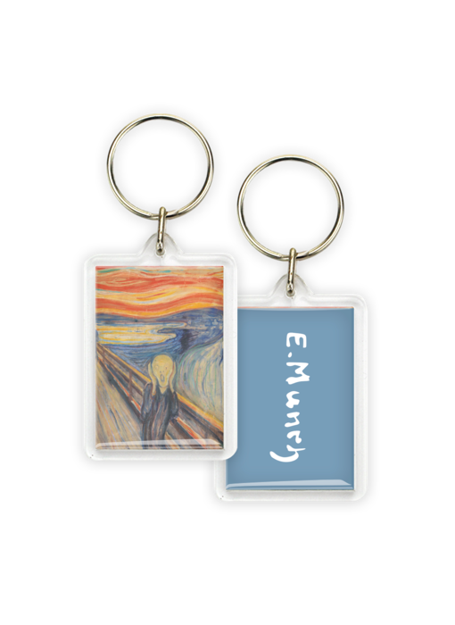 Sleutelhanger,  Munch, De Schreeuw
