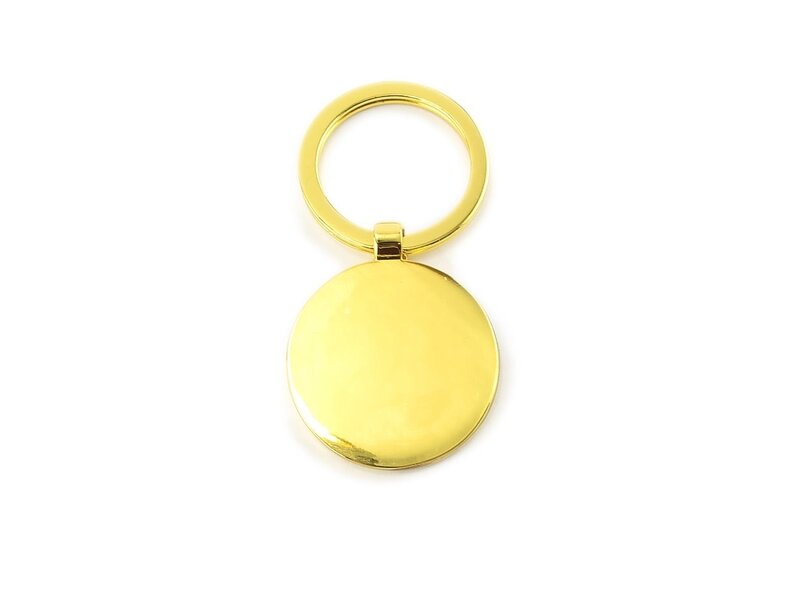 Keyring W, Metal gold, RD, Milkmaid Vermeer