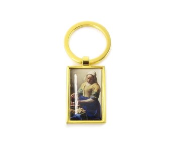 Schlüsselbund, RT, goldfarbenes Metall, Milchmädchen Vermeer