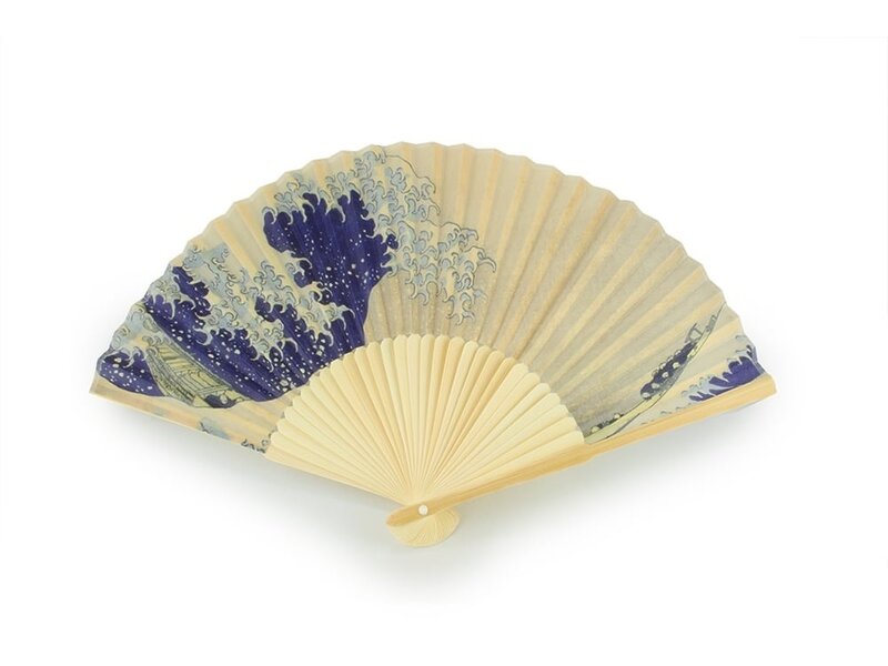 Abanico, El gran golf de Hokusai