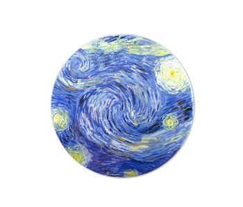 Miroir de poche, Ø 80 mm, Van Gogh,  nuit etoilee