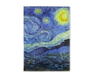 L-Ordner A4-Format, Sternennacht, Van Gogh