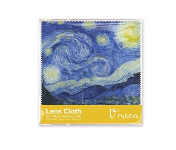 Brillenputztuch , Van Gogh, Sternennacht 15x15
