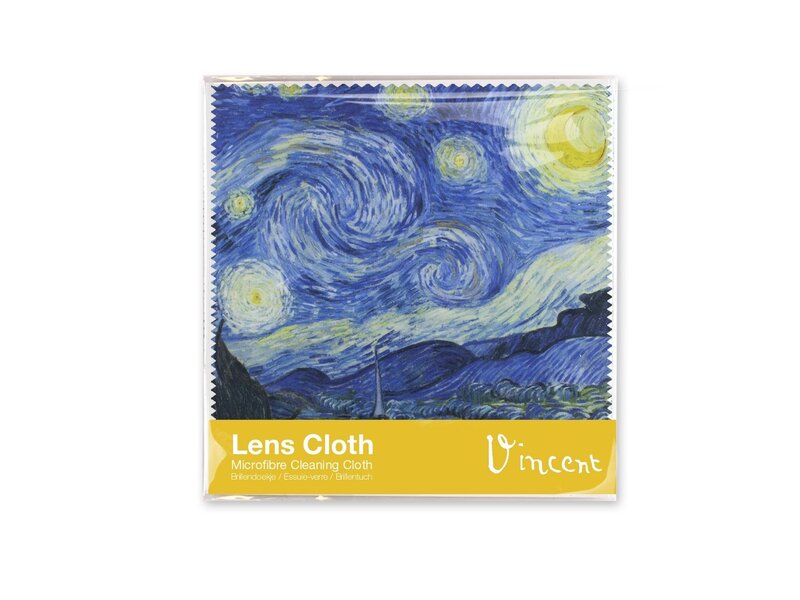 Lens cloth, Van Gogh, Starry night 15x15