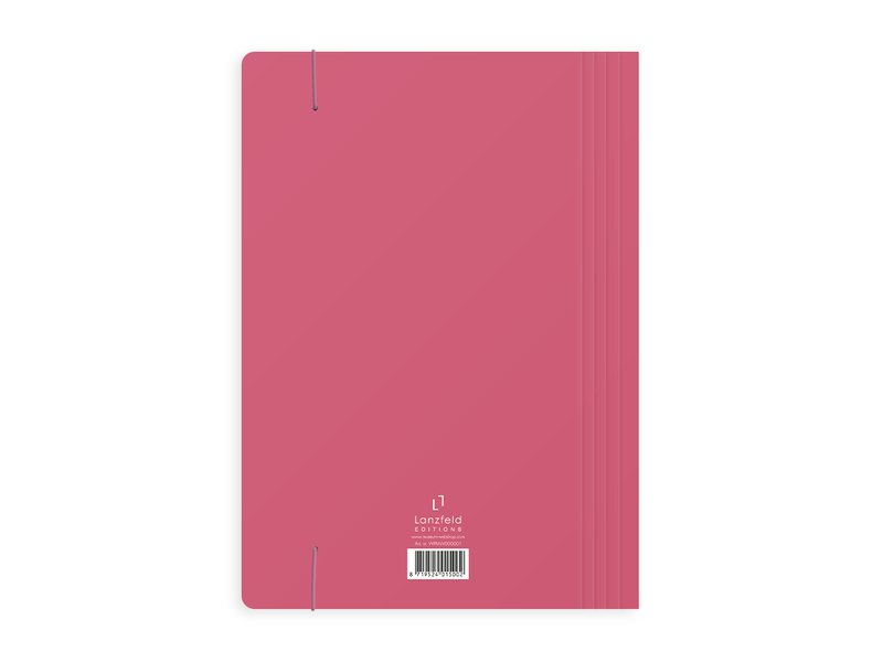 Dokumentenmappe mit Gummiband A4, Merian, Drei Tulpen