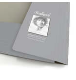 Dokumentenmappe mit Gummiband , Rembrandt, neugieriges Gesicht