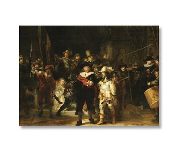 Plakat, 50x70, Rembrandt, Die Nachtwache