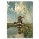 Poster, 50x70, Windmill "In the month of July", Gabriel