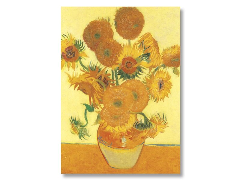 Plakat 50x70, Sonnenblumen, Vincent van Gogh