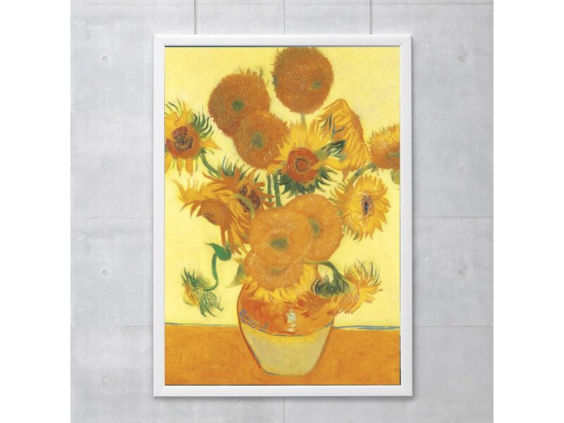 Plakat 50x70, Sonnenblumen, Vincent van Gogh