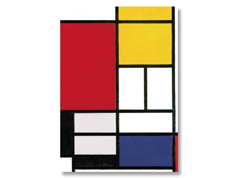 Plakat 50x70,  Mondrian