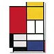 Plakat 50x70,  Mondrian