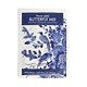 Postcard with Butterfly mix seeds, Delft blue birds