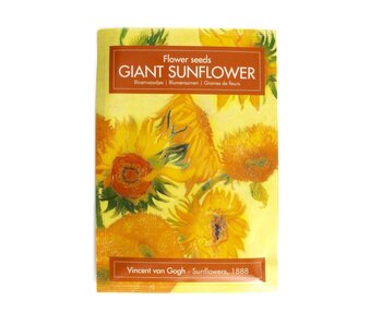 Carte postale avec graines tournesols, Vincent van Gogh