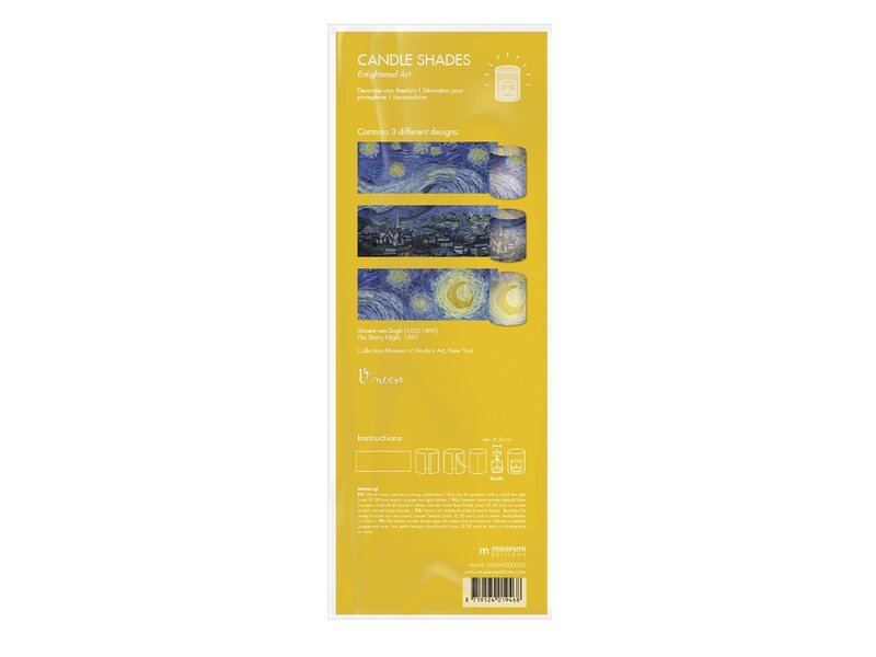 Kerzenschirm, Van Gogh, Sternennacht