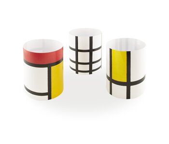 Candle shade , Mondrian