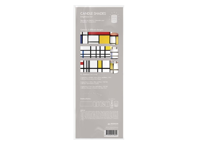 Candle shade, Mondrian