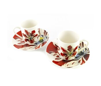 Espresso set, Tulip Marrel, Rijksmuseum