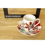 Service à expresso, tulipes, Marrel, Rijksmuseum
