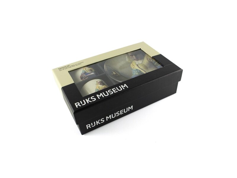 Espresso-set, Vermeer,  Das Milchmädchen,   Rijksmuseum