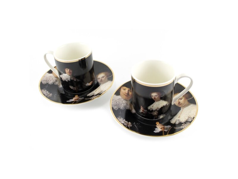 Espresso set , Marten & Opjen Rembrandt, Rijksmuseum