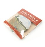 Pocket Mirror W, Ø 80 mm, Monet, field with poppies