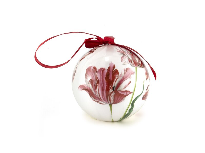 Christmas ball Three tulips, Merian, unbreakable