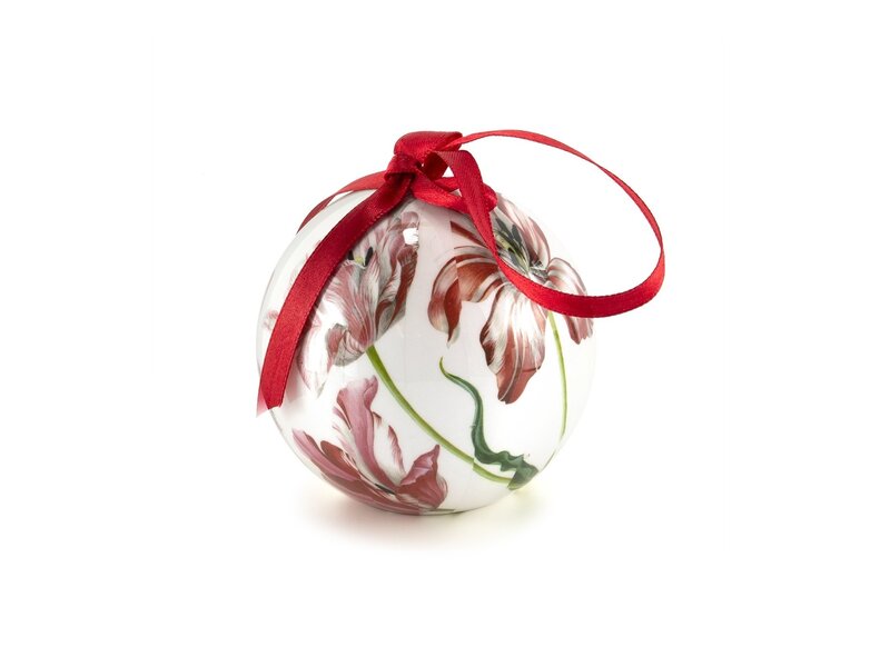 Bola navideña Tres tulipanes, Merian, irrompible