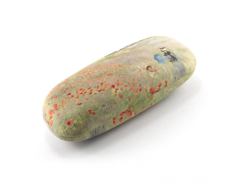 Etui à lunettes, Monet, champ avec coquelicots