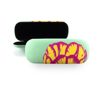 Brillenkoker Tulip Art Pop  line Groen