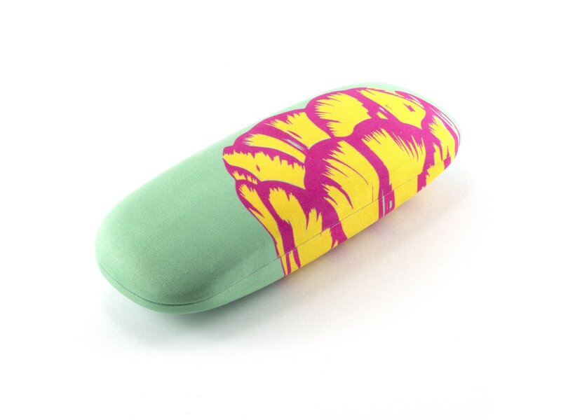 Brillenkoker Tulip Art Pop  line Groen