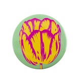Taschenspiegel, Ø 80 mm, Tulip Pop Line Grün