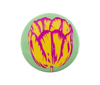 Taschenspiegel, Ø 80 mm, Tulip Pop Line Grün