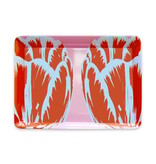 Serving Tray 21 x 14 cm,  Tulip Pop Line pink