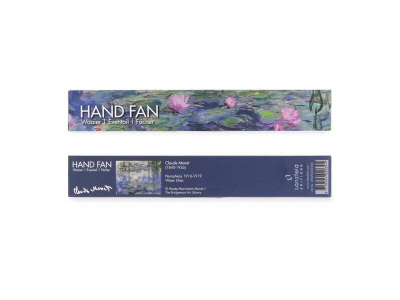 Fan, Monet, Waterlilies