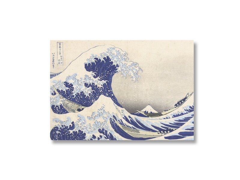 Plakat, 50x70, Hokusai, Die große Welle