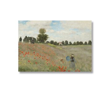 Affiche 50x70, Monet ,Champ de coquelicots