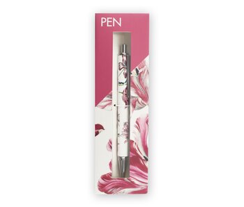 Stylo bille en boite, Merian, Trois tulipes