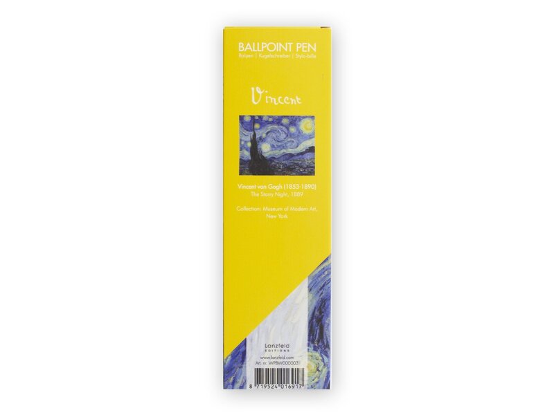 Ballpen in box,  Starry Night, Van Gogh