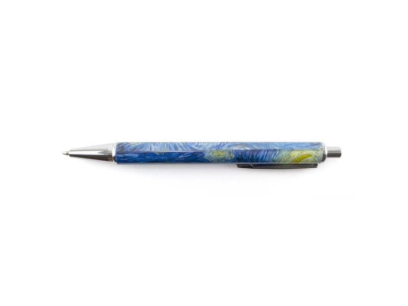 Ballpen in box,  Starry Night, Van Gogh
