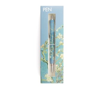 Stylo bille en boite,  Fleur d'amandier, Van Gogh